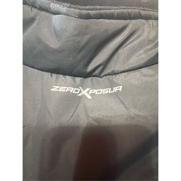 ZeroXposur Grid Dobby 2-In-1 Hooded Shell with Inner Coat Sz L Black/Brown - Picture 3 of 8